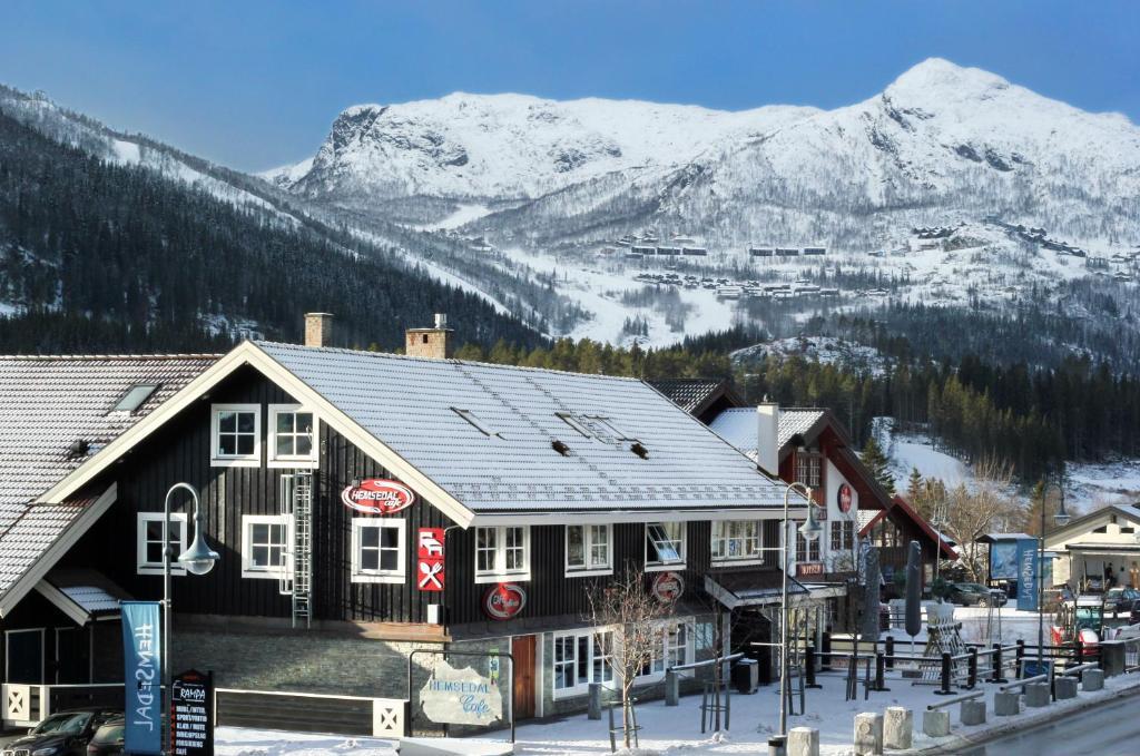 Hemsedal Cafe Skiers Lodge Rum bild